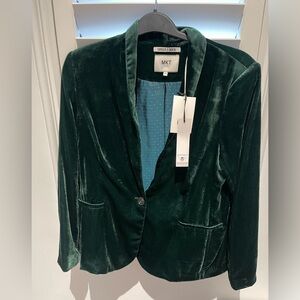 Green Velvet Jacket — never worn
